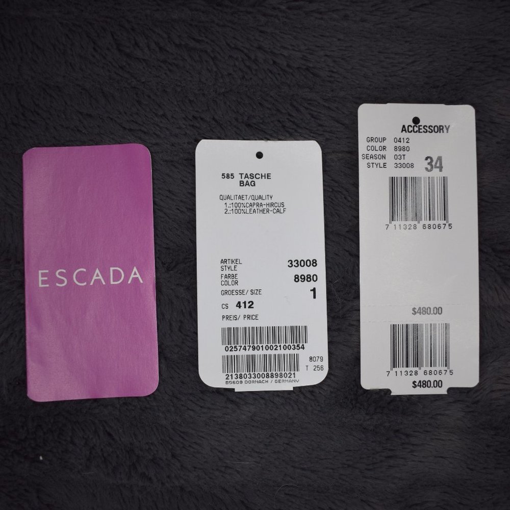 Escada Tasche Bag with original tags (unattached) - Picture 11 of 11